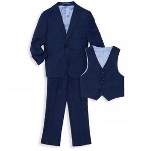 Isaac Mizrahi New York Boy's 3-Piece Suit Sz 12